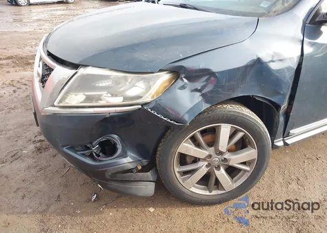 2015 Nissan Pathfinder Platinum из США, поврежденный, VIN 5N1AR2MM7FC638736